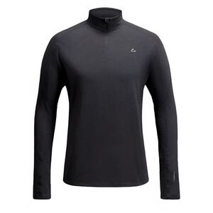 Paradox Men's Merino Blend 1/4 Zip Base Layer ~BLACK ~XL **NEW